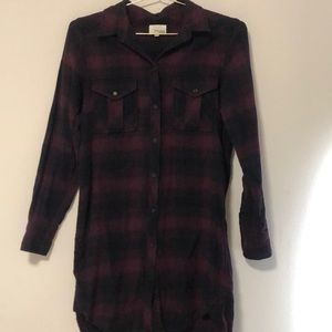 Aritzia (Wilfred) Flannel Dress